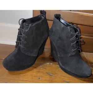 Jessica Simpson Mesila Wedge Ankle Boot -7 Black