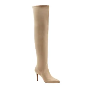 Jessica Simpson Womens Abrine Over-the-Knee Boots Brown Size: 8 M