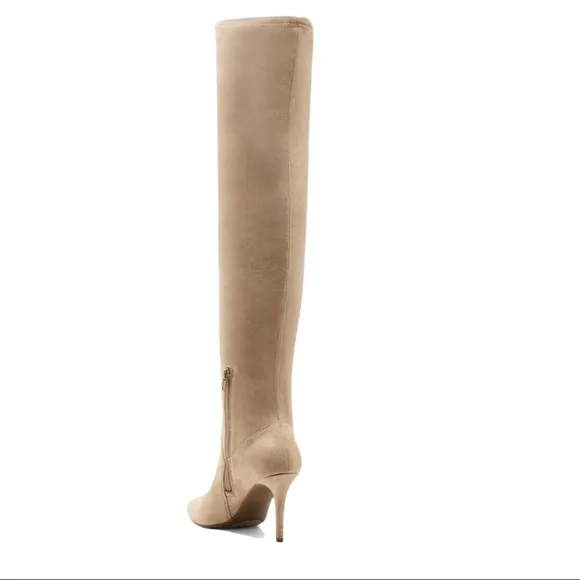 Jessica Simpson Womens Abrine Over-the-Knee Boots Brown Size: 8 M
