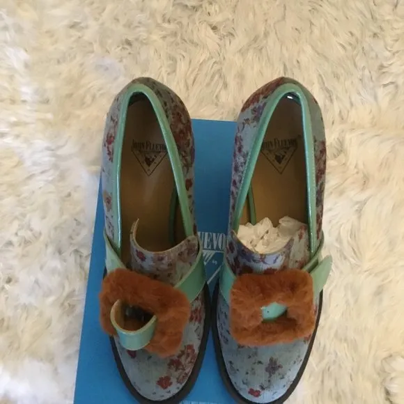 John Fluevog Attic Lyn Shoes size 12 W 10 M new