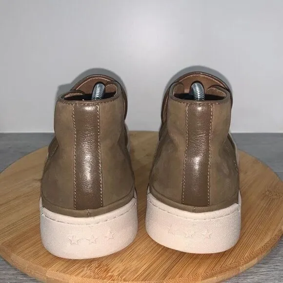 John Varvatos Men’s Size 10M Remy A616B Brown Reed Low Top Slip On Shoes Sneaker