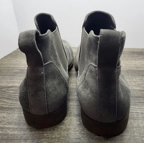 John Varvatos Suede leather  Ankle Fashion Chukka Boots Size 13