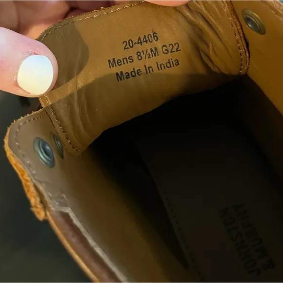 Johnston &amp; Murphy Barrett Boots NEW