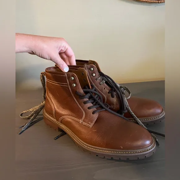 Johnston &amp; Murphy Barrett Boots NEW