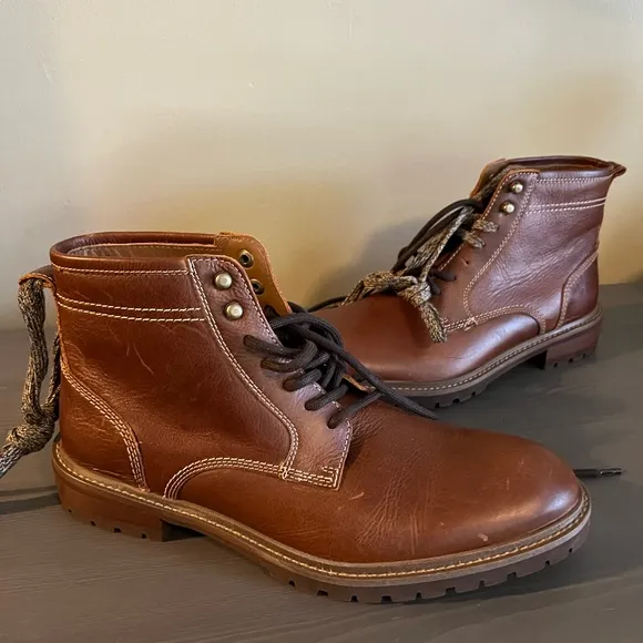 Johnston &amp; Murphy Barrett Boots NEW