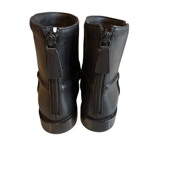 Johnston &amp; Murphy Darby Calfskin Leather Ankle Boots Black 7
