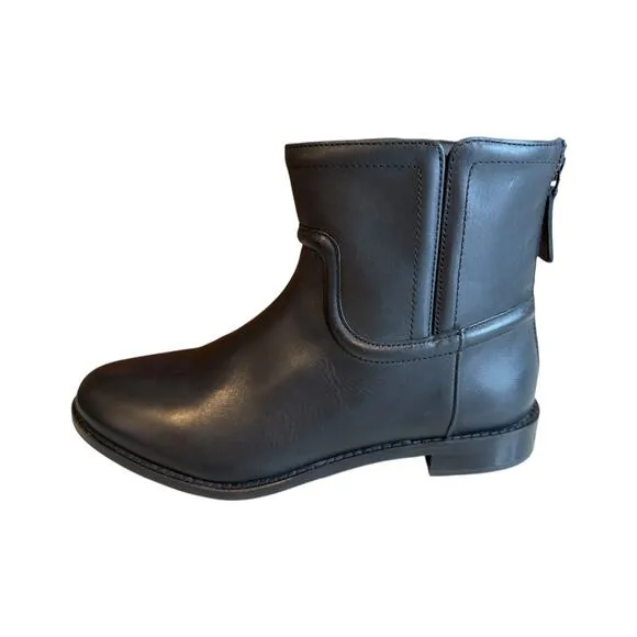 Johnston &amp; Murphy Darby Calfskin Leather Ankle Boots Black 7