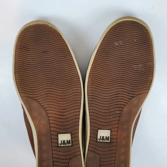 Johnston &amp; Murphy Mcguffey Woven Sheepskin Basketweave Slip On Shoes Size 13 Men