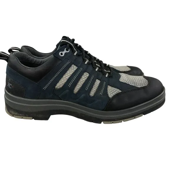 Johnston &amp; Murphy Men's Size 11M XC4 Cahill Sport Moc Toe Grey Black Blue Shoes