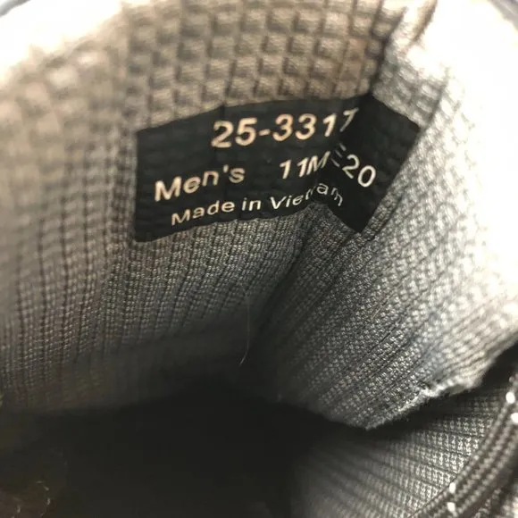 Johnston &amp; Murphy Men's Size 11M XC4 Cahill Sport Moc Toe Grey Black Blue Shoes