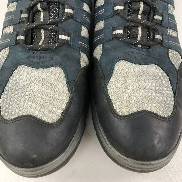 Johnston &amp; Murphy Men's Size 11M XC4 Cahill Sport Moc Toe Grey Black Blue Shoes