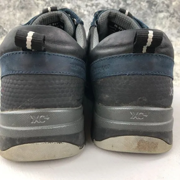 Johnston &amp; Murphy Men's Size 11M XC4 Cahill Sport Moc Toe Grey Black Blue Shoes
