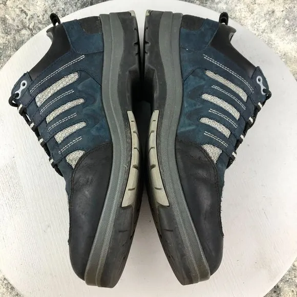 Johnston &amp; Murphy Men's Size 11M XC4 Cahill Sport Moc Toe Grey Black Blue Shoes