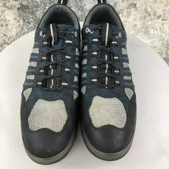 Johnston &amp; Murphy Men's Size 11M XC4 Cahill Sport Moc Toe Grey Black Blue Shoes