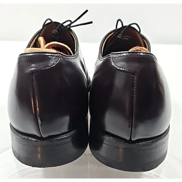 Johnston &amp; Murphy Optima Comfort Brown Leather Cap Toe Oxford Shoes Size 9 D/B