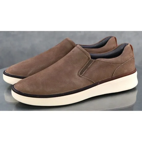 Johnston &amp; Murphy XC4 Foust Men's Slip On Loafers Shoes Size 8.5 Leather Brown