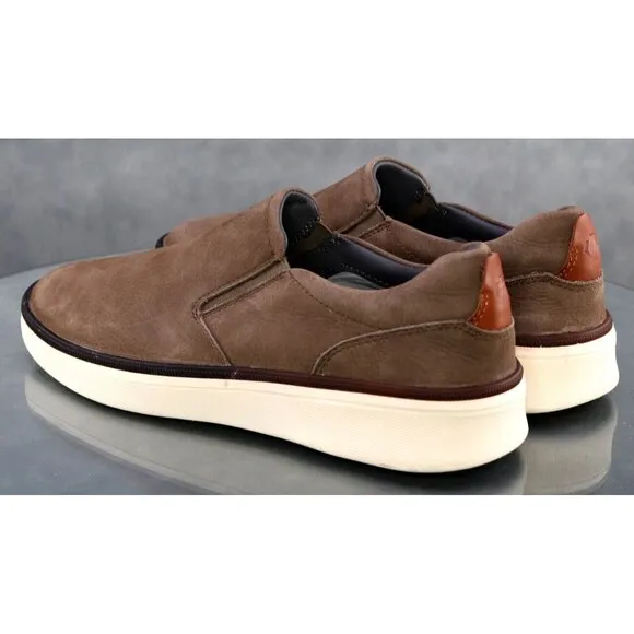 Johnston &amp; Murphy XC4 Foust Men's Slip On Loafers Shoes Size 8.5 Leather Brown
