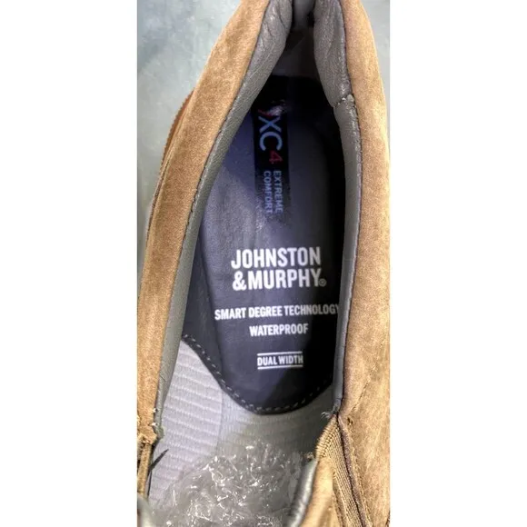 Johnston &amp; Murphy XC4 Foust Men's Slip On Loafers Shoes Size 8.5 Leather Brown