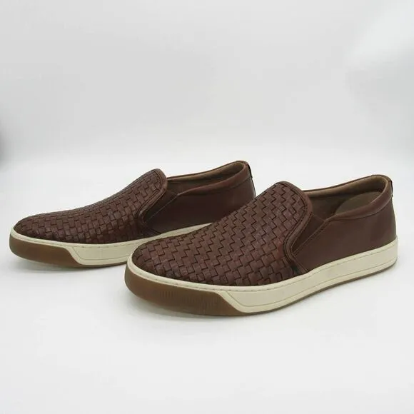 Johnston &amp; Murphy Allister Slip-On Men's Shoes Size 8.5 M - Brown