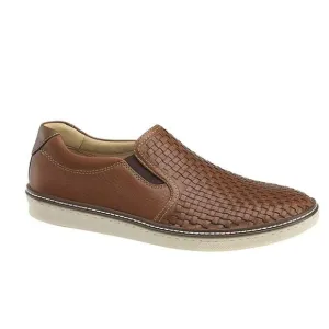 Johnston &amp; Murphy Allister Slip-On Men's Shoes Size 8.5 M - Brown