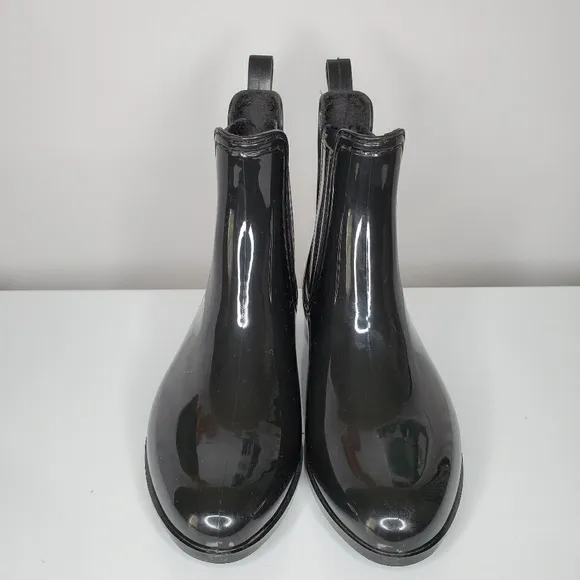 Joie Kada Waterproof Rain Boots Ankle Black Bootie
