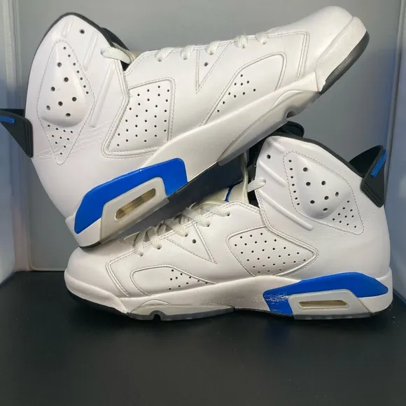 Jordan 6 sport blue sz11.5