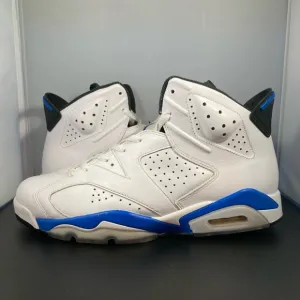 Jordan 6 sport blue sz11.5