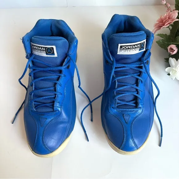 Jordan Jumpman Team 1 Sport Blue/White-Black Lace Up Sneakers