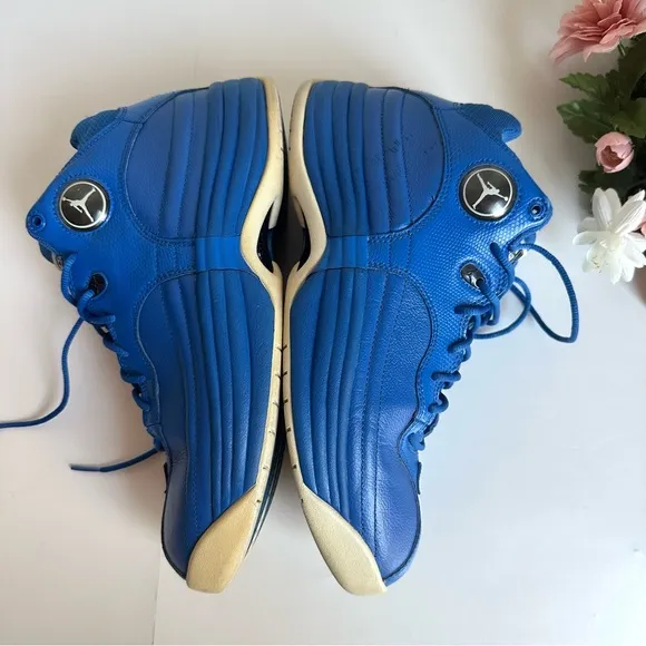 Jordan Jumpman Team 1 Sport Blue/White-Black Lace Up Sneakers