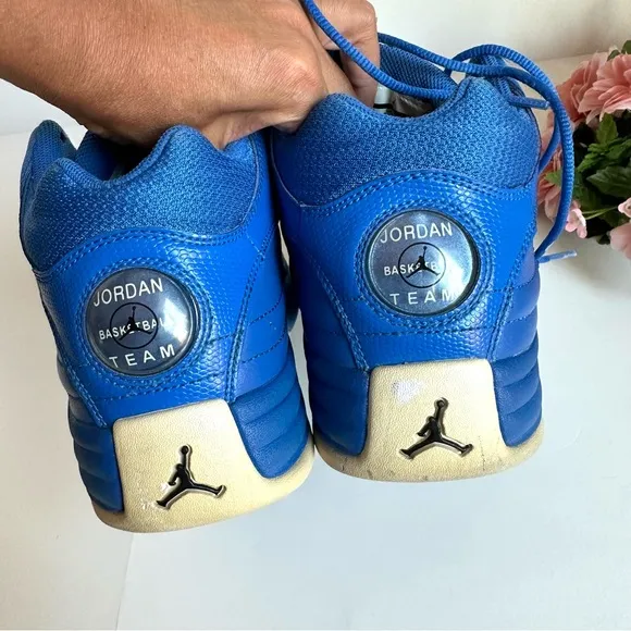Jordan Jumpman Team 1 Sport Blue/White-Black Lace Up Sneakers