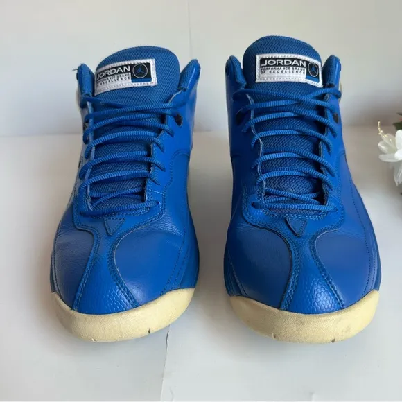 Jordan Jumpman Team 1 Sport Blue/White-Black Lace Up Sneakers