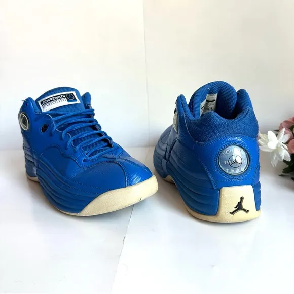 Jordan Jumpman Team 1 Sport Blue/White-Black Lace Up Sneakers