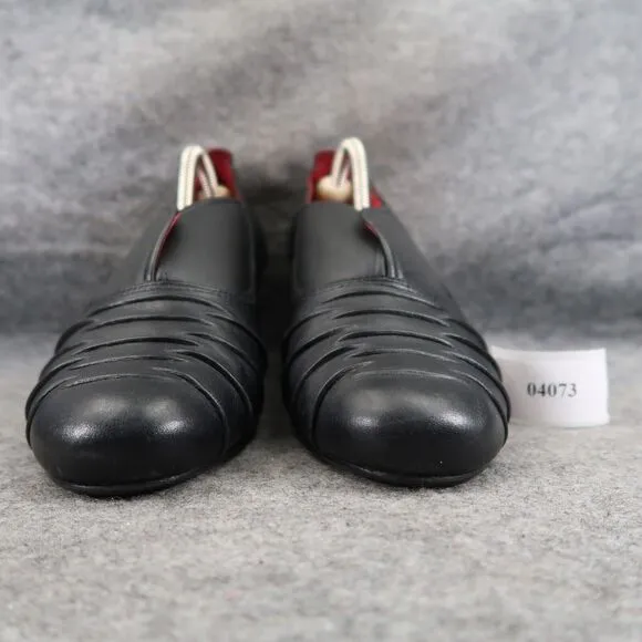 Josef Seibel Shoes Womens 41 Bootie Slip On Fashion Leather Block Heel Comfort