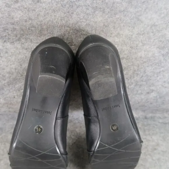 Josef Seibel Shoes Womens 41 Bootie Slip On Fashion Leather Block Heel Comfort