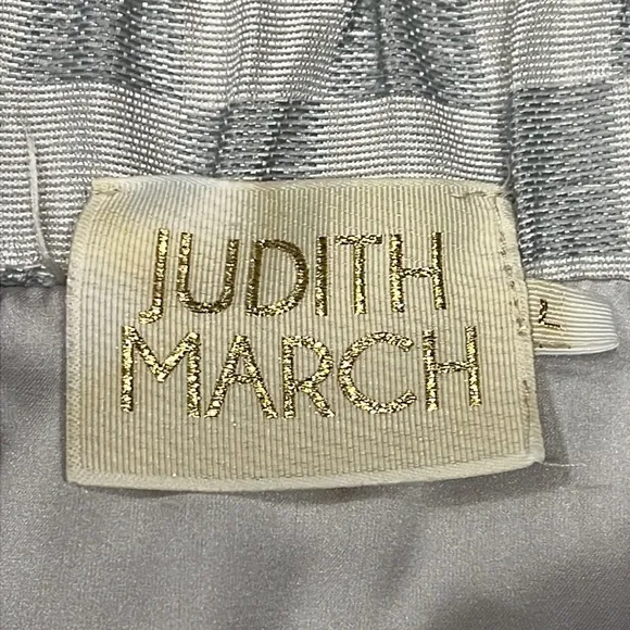 JUDITH MARCH Check Mate Jacquard Faux Wrap Skirt