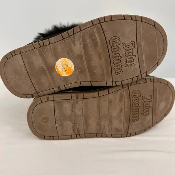 Juicy Couture Girls Coronado 2 Fashion Suede Snow Boots Junior Size 3