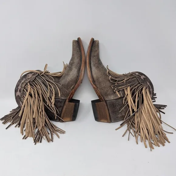Junk Gypsy Women’s Spitfire Fashion Booties - Snip Toe (Size 6.5)