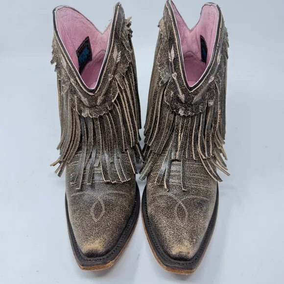 Junk Gypsy Women’s Spitfire Fashion Booties - Snip Toe (Size 6.5)