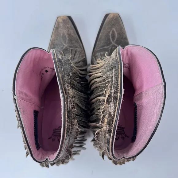 Junk Gypsy Women’s Spitfire Fashion Booties - Snip Toe (Size 6.5)