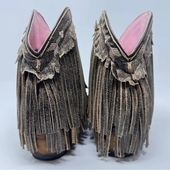 Junk Gypsy Women’s Spitfire Fashion Booties - Snip Toe (Size 6.5)