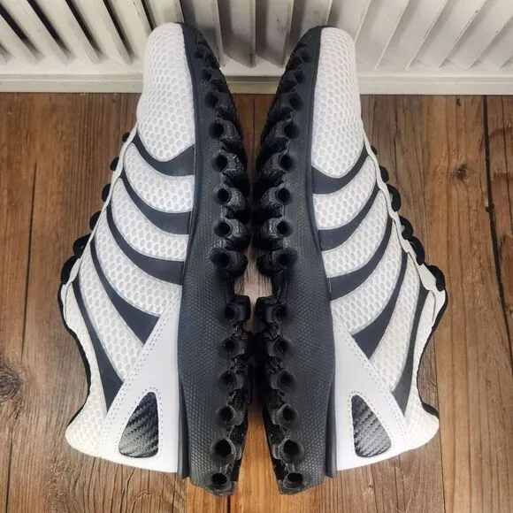 K-Swiss Tubes Comfort 200 07112-104 Mens Sz 7.5 White Black Sport Sneakers Shoes