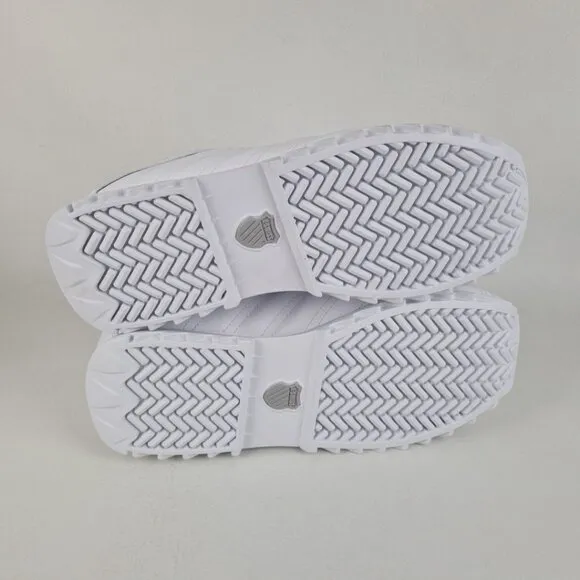 K-Swiss Verstad Men Shoes Running Sneakers Sport Leather White