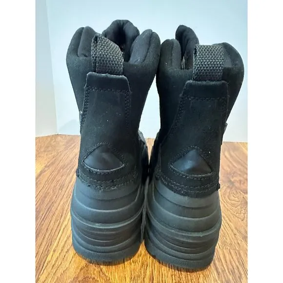 Kamik Men’s Fargo Waterproof Snow Boots Black Size 10 Lace-Up Winter NWT Flawed