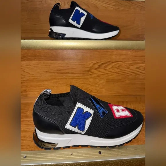 Karl Lagerfeld Paris NEW women’s athletic shoes. Comfortable slip on, size 8
