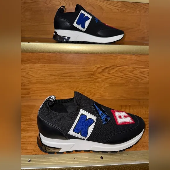 Karl Lagerfeld Paris NEW women’s athletic shoes. Comfortable slip on, size 8