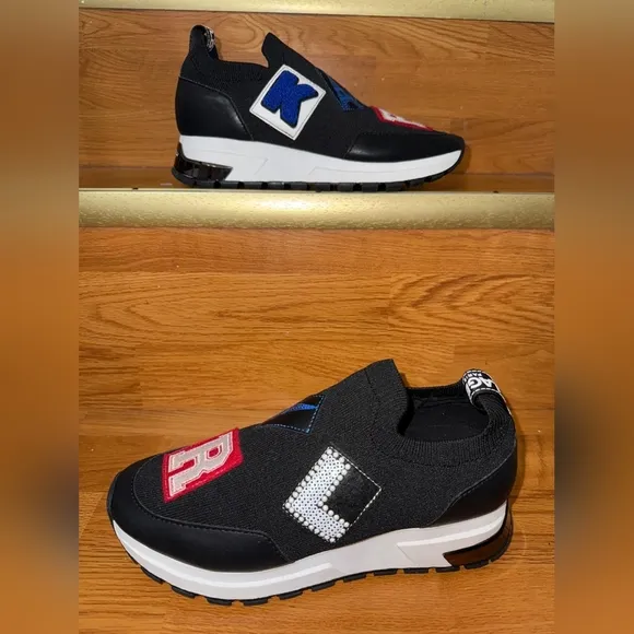 Karl Lagerfeld Paris NEW women’s athletic shoes. Comfortable slip on, size 8