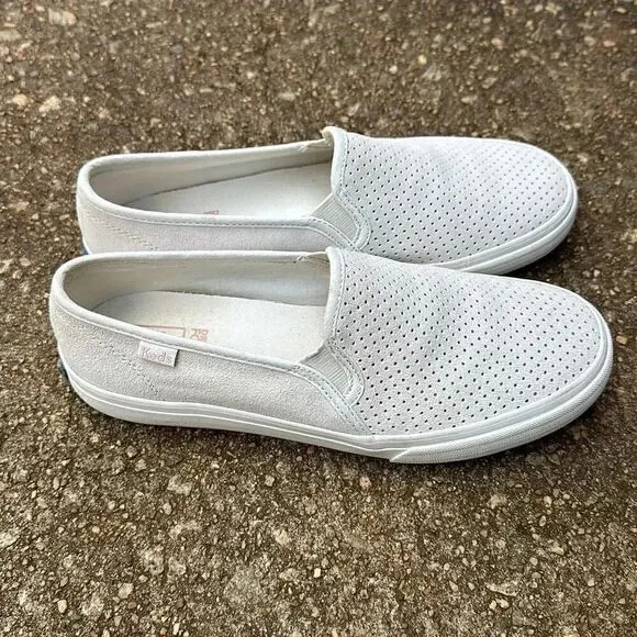 Keds Double Decker Suede Slip On Shoes Dream Foam Sneakers Women’s 7