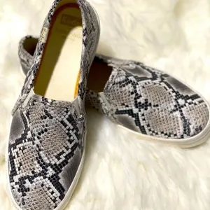 Keds Kate Spade New York snake print double decker 7