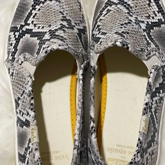 Keds Kate Spade New York snake print double decker 7