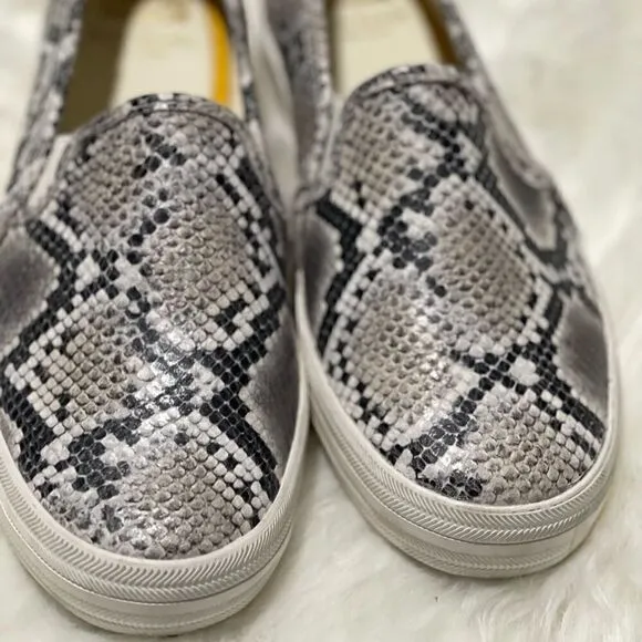 Keds Kate Spade New York snake print double decker 7
